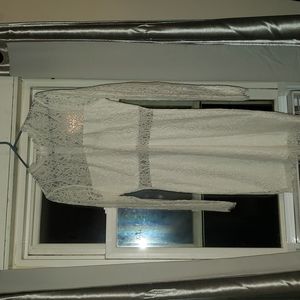 Lulus white lace dress